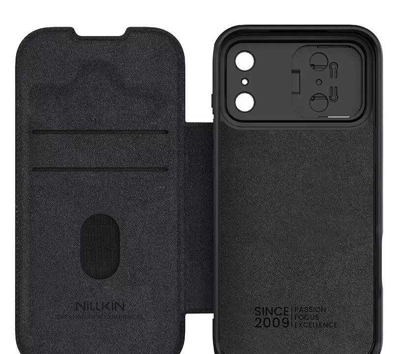 کیف کلاسوری نیلکین مدل Qin Pro Leather مناسب برای گوشی موبایل اپل iPhone 17 Pro کیف کلاسوری نیلکین مدل Qin Pro Leather مناسب برای گوشی موبایل اپل iPhone 17 Pro