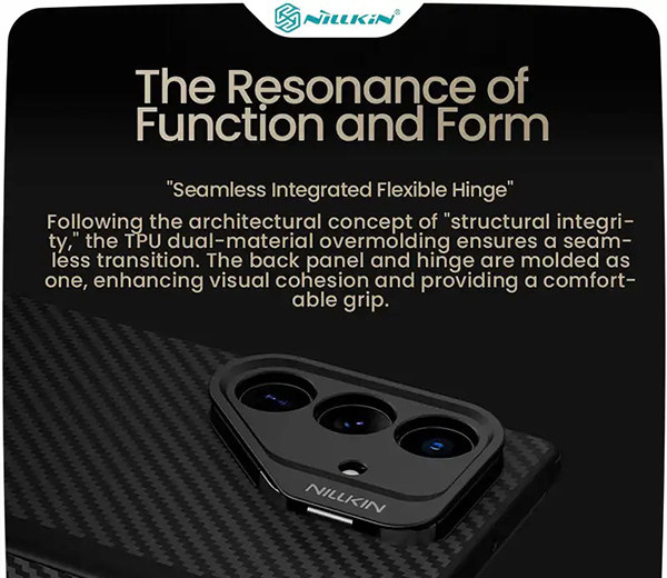 کاور نیلکین مدل CarboProp Magnetic MagSafe CutOut Version مناسب برای گوشی موبایل سامسونگ Galaxy Z Fold 7 کاور نیلکین مدل CarboProp Magnetic MagSafe CutOut Version مناسب برای گوشی موبایل سامسونگ Galaxy Z Fold 7