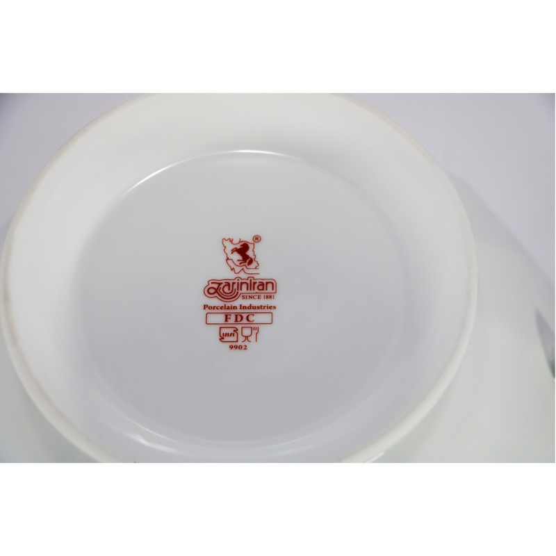 سوپ خوری چینی زرین مدل ایتالیا کد 3650  درجه سه