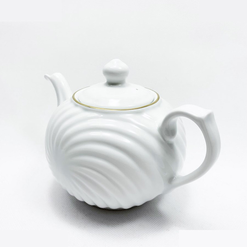 قوری چینی زرین ایران مدل خورشیدی درجه یک