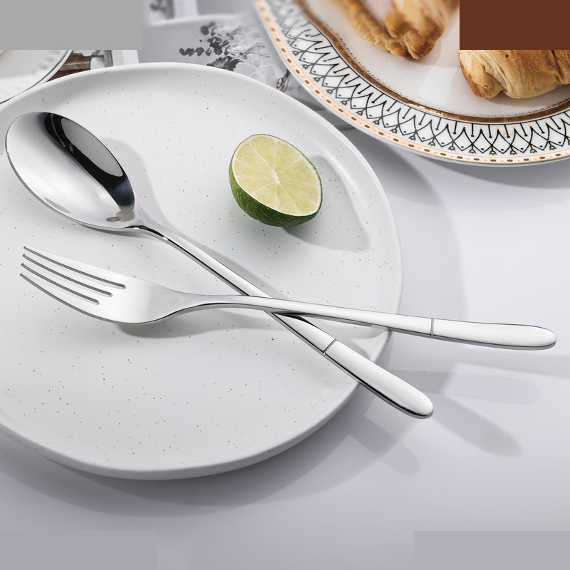 قاشق و چنگال غذاخوری 2 پارچه 1 نفره جی فی نی مدل 06 قاشق و چنگال غذاخوری 2 پارچه 1 نفره جی فی نی مدل 06