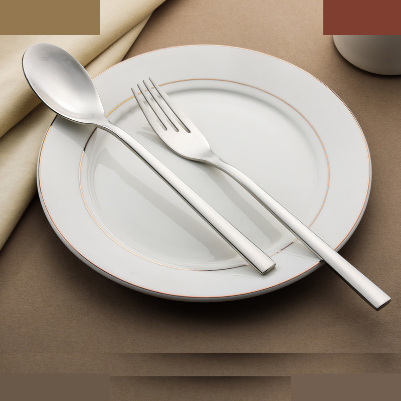 قاشق و چنگال 2 پارچه جی فی نی مدل شیکاکو قاشق و چنگال 2 پارچه جی فی نی مدل شیکاکو