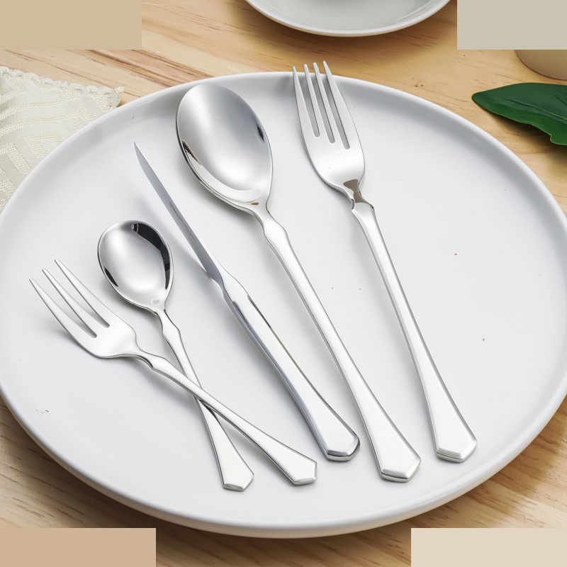 سرویس قاشق و چنگال 60 پارچه 8 نفره جی فی نی مدل 58 لاکچری سرویس قاشق و چنگال 60 پارچه 8 نفره جی فی نی مدل 58 لاکچری