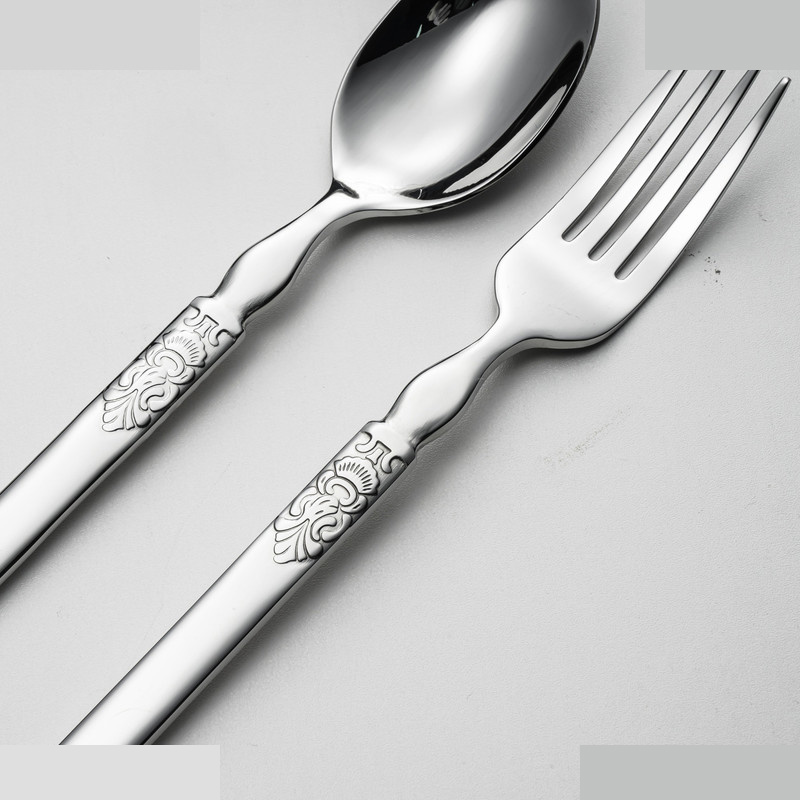 سرویس قاشق و چنگال 3 پارچه جی فی نی کد 55