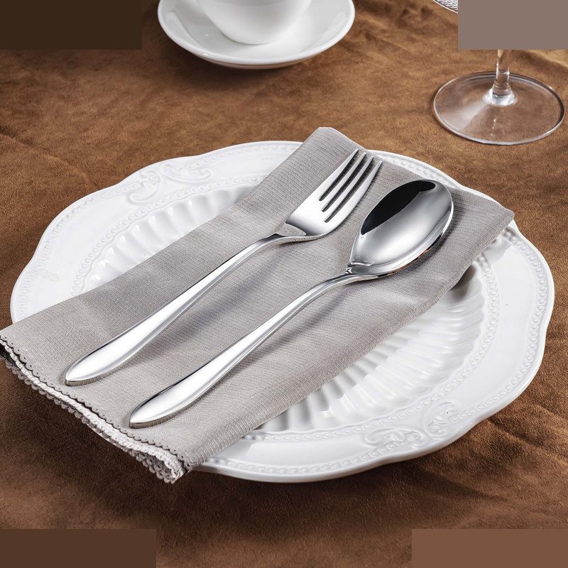 سرویس قاشق و چنگال 14 پارچه جی فی نی مدل G-05 لاکچری