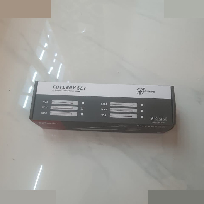 سرویس کفگیر و ملاقه 3 پارچه جی فی نی مدل 58