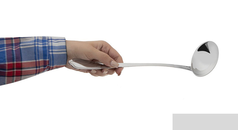 ملاقه ناب استیل مدل ونیز 1