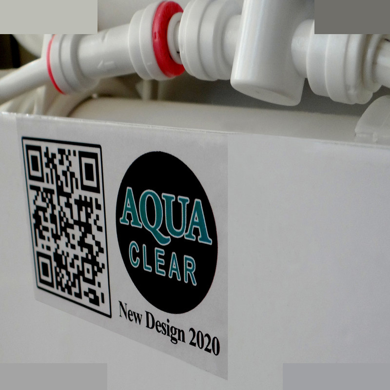 دستگاه تصفیه کننده آب آکوآ کلیر مدل NEW DESIGN2020-AUX10 به همراه فیلتر مدل 01 مجموعه 3 عددی و کیت نشتی گیر