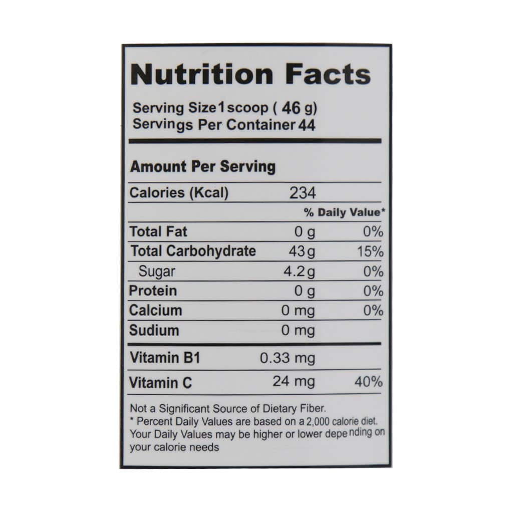 پودر کربو انرژی پروداکشن دوبیس 2000 گرم پودر کربو انرژی پروداکشن دوبیس 2000 گرم