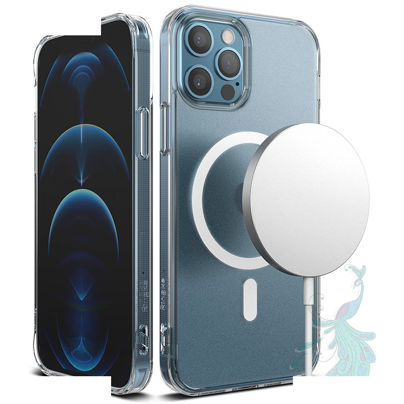 کاور گوشی موبایل اپل iPhone 12 Pro Max پیکوک مدل Clear Magsafe کاور گوشی موبایل اپل iPhone 12 Pro Max پیکوک مدل Clear Magsafe