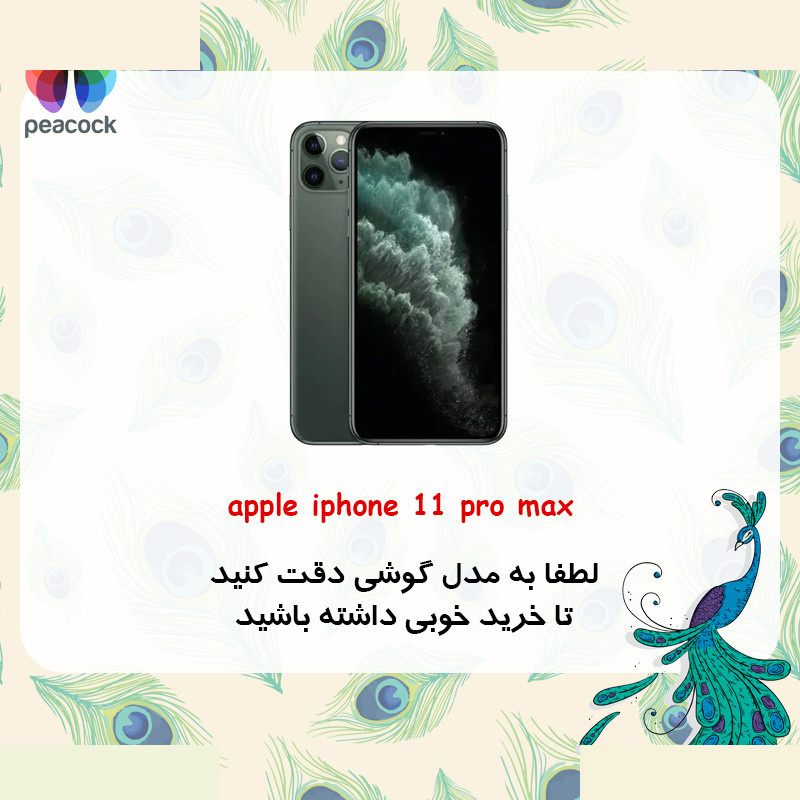 کاور گوشی موبایل اپل iPhone 11 Pro Max پیکوک مدل Clear Magsafe کاور گوشی موبایل اپل iPhone 11 Pro Max پیکوک مدل Clear Magsafe