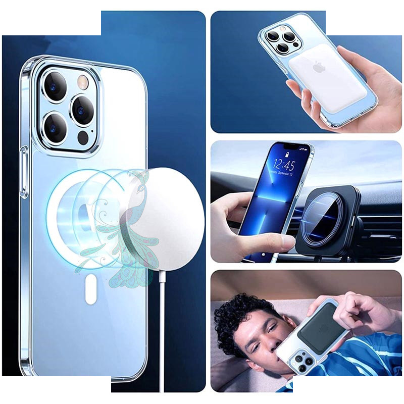 کاور گوشی موبایل اپل iPhone 11 Pro پیکوک مدل Clear Magsafe کاور گوشی موبایل اپل iPhone 11 Pro پیکوک مدل Clear Magsafe