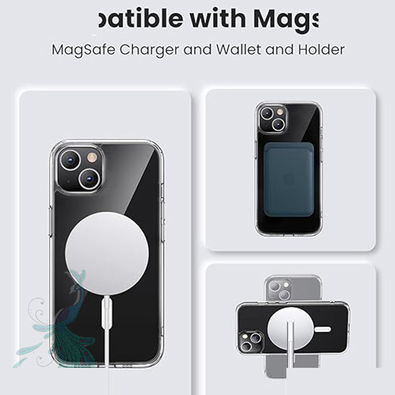 کاور گوشی موبایل اپل iPhone 13 پیکوک مدل Clear Magsafe کاور گوشی موبایل اپل iPhone 13 پیکوک مدل Clear Magsafe