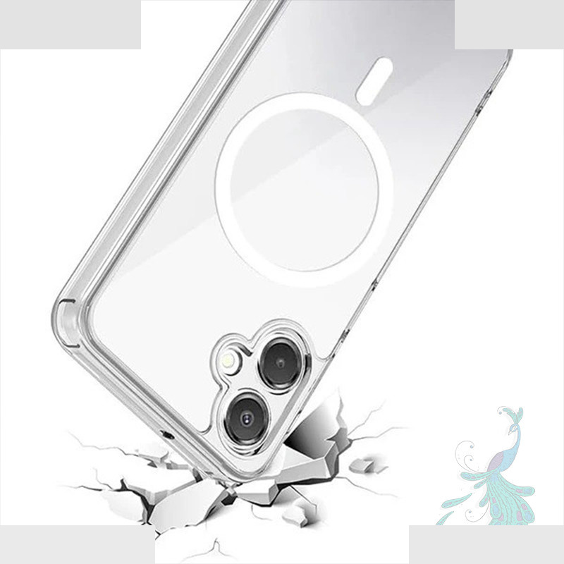 کاور گوشی موبایل سامسونگ Galaxy A06 پیکوک مدل Clear Magsafe