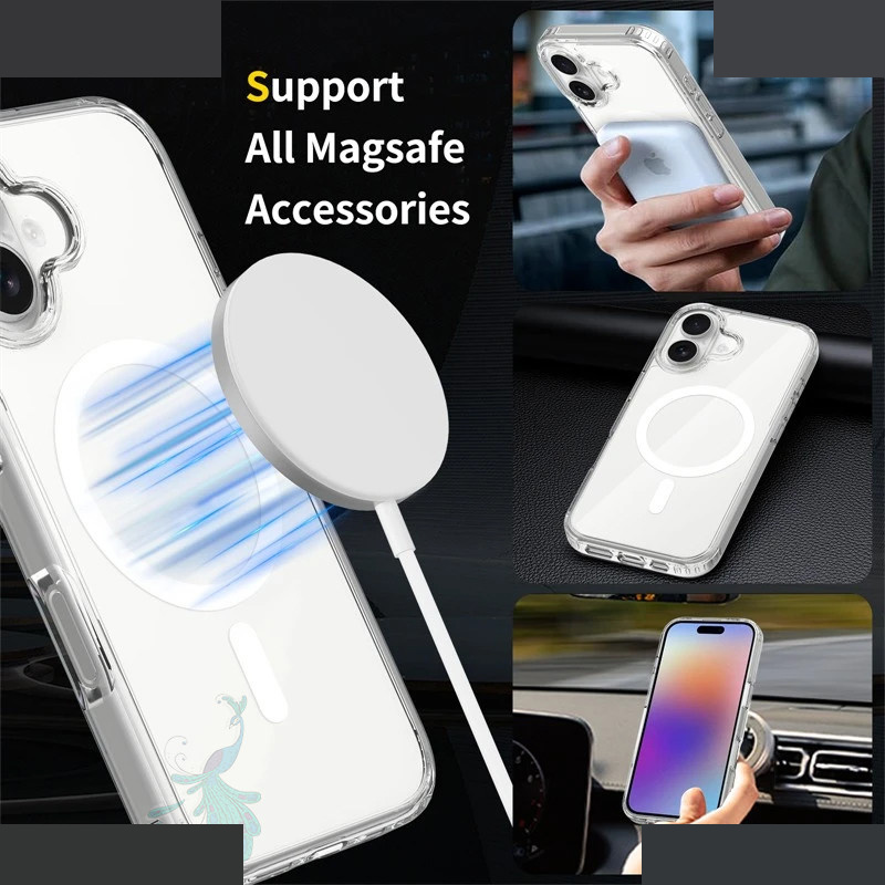 کاور گوشی موبایل اپل iPhone 17 پیکوک مدل AntiMag کاور گوشی موبایل اپل iPhone 17 پیکوک مدل AntiMag