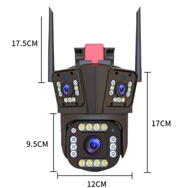 دوربین مداربسته تحت شبکه مدل QQ839-3MP دوربین مداربسته تحت شبکه مدل QQ839-3MP