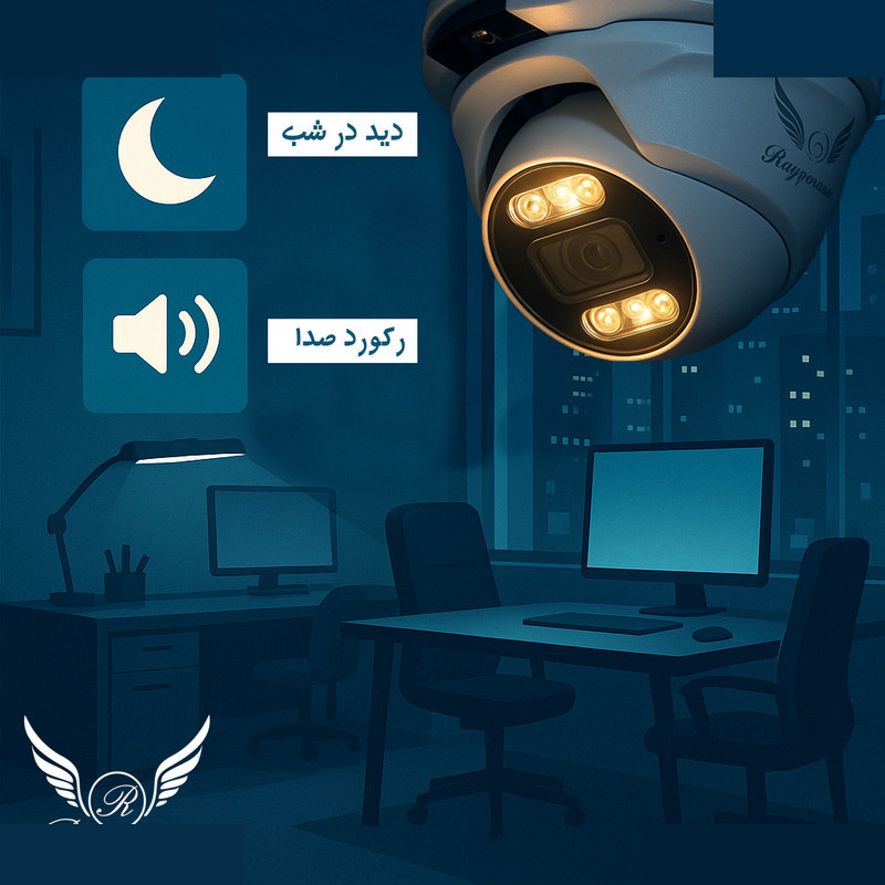 دوربین مداربسته تحت شبکه رایمون مدل پنج مگاپیکسل کد H52-POE بسته چهار عددی دوربین مداربسته تحت شبکه رایمون مدل پنج مگاپیکسل کد H52-POE بسته چهار عددی