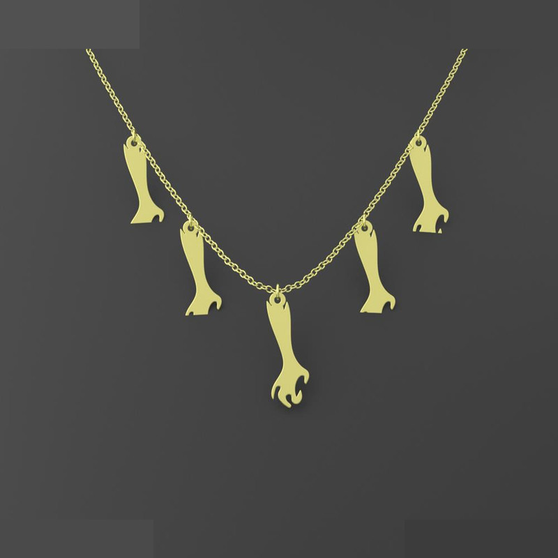 گردنبند طلا 18 عیار زنانه مدوپد مدل هالووین کد RNA18014 گردنبند طلا 18 عیار زنانه مدوپد مدل هالووین کد RNA18014