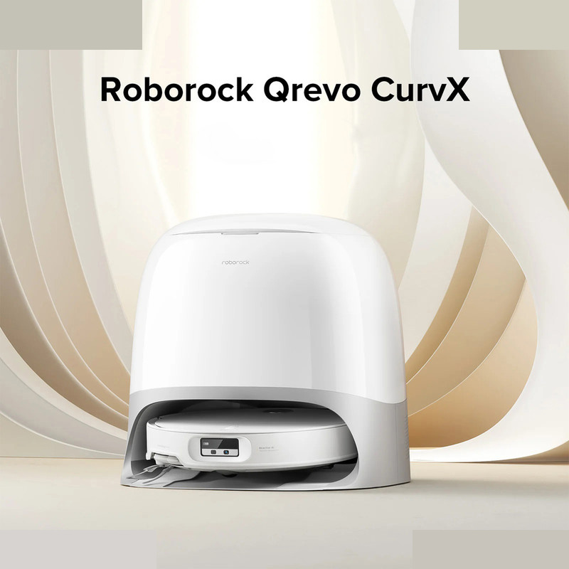جارو رباتیک روبوراک مدل Qrevo CurvX جارو رباتیک روبوراک مدل Qrevo CurvX