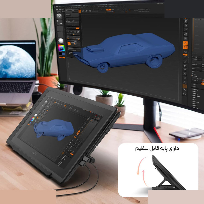 قلم نوری ویک مدل 1560pro