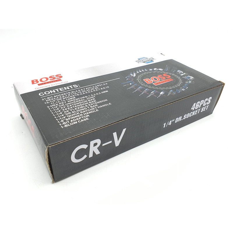 آچار همه کاره باس مدل DR.SOCKET-SET مجموعه 46 عددی آچار همه کاره باس مدل DR.SOCKET-SET مجموعه 46 عددی