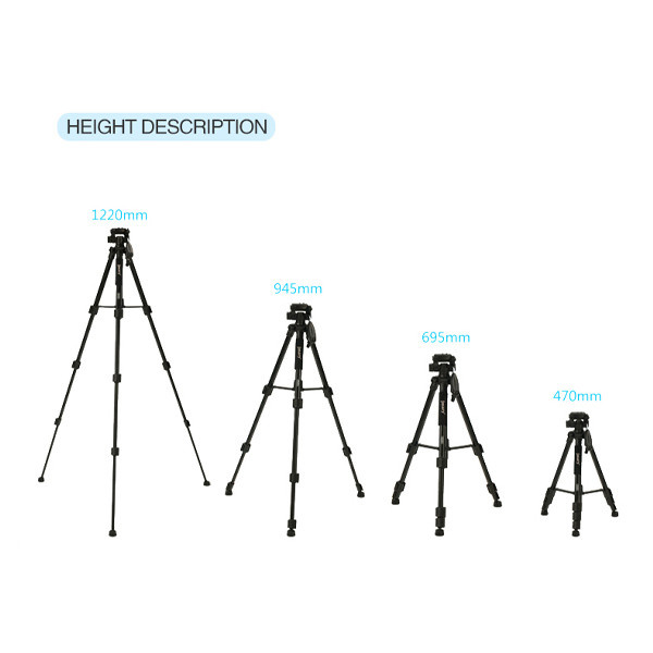 سه پایه دوربین جی ماری مدل KP-2234 سه پایه دوربین جی ماری مدل KP-2234