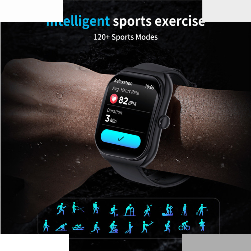 ساعت هوشمند جی تب مدل GTS 3 با بند سیلیکونی ساعت هوشمند جی تب مدل GTS 3 با بند سیلیکونی