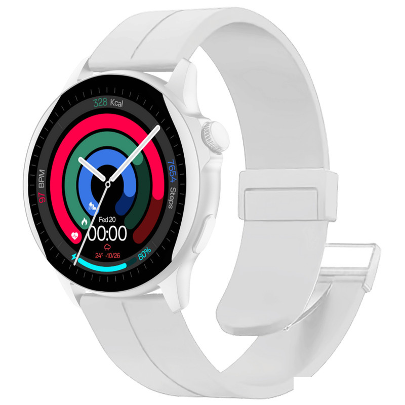 ساعت هوشمند جی تب مدل GTR4 با بند سیلیکونی ساعت هوشمند جی تب مدل GTR4 با بند سیلیکونی