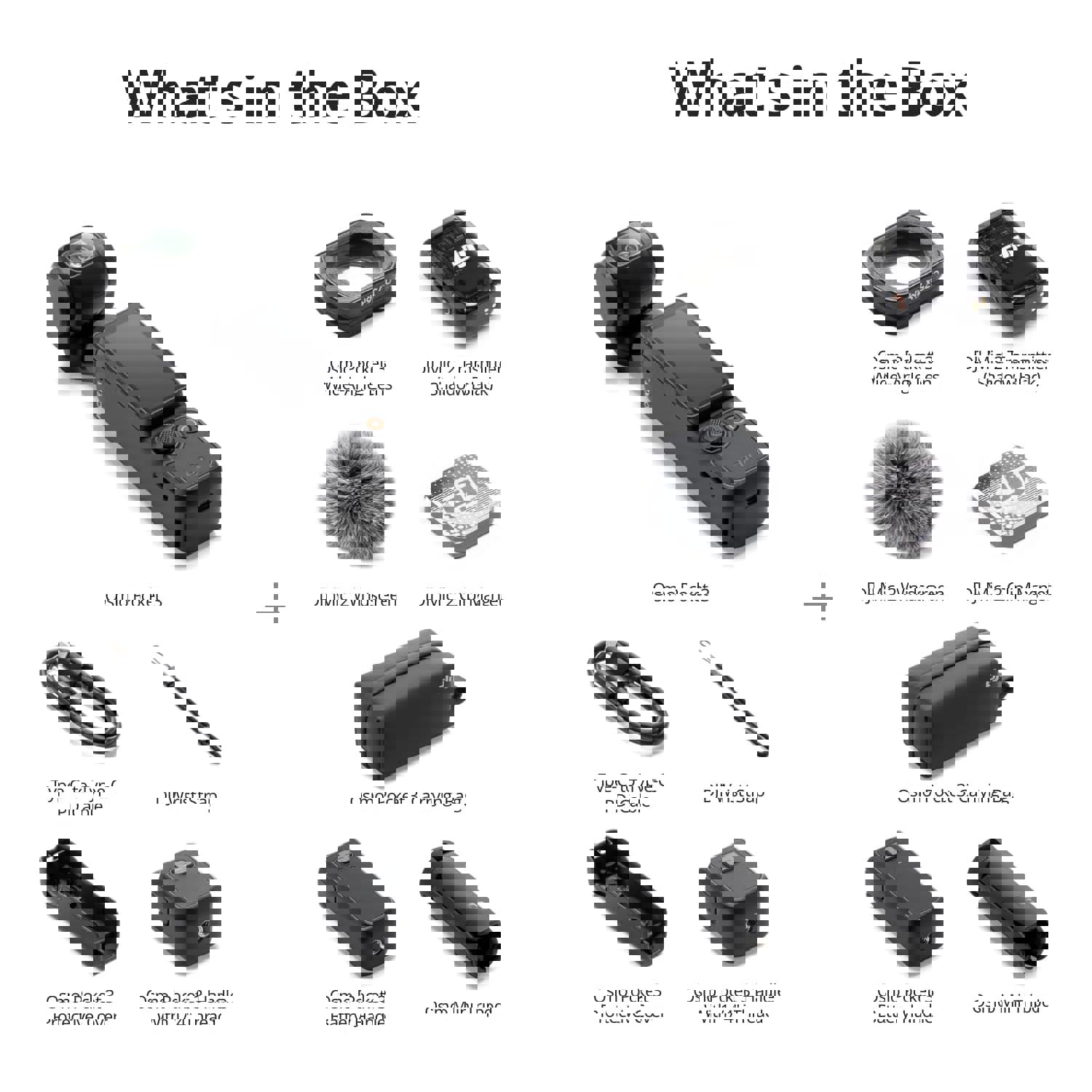 دوربین فیلم برداری دی جی آی مدل اسمو پاکت 3 کمبو