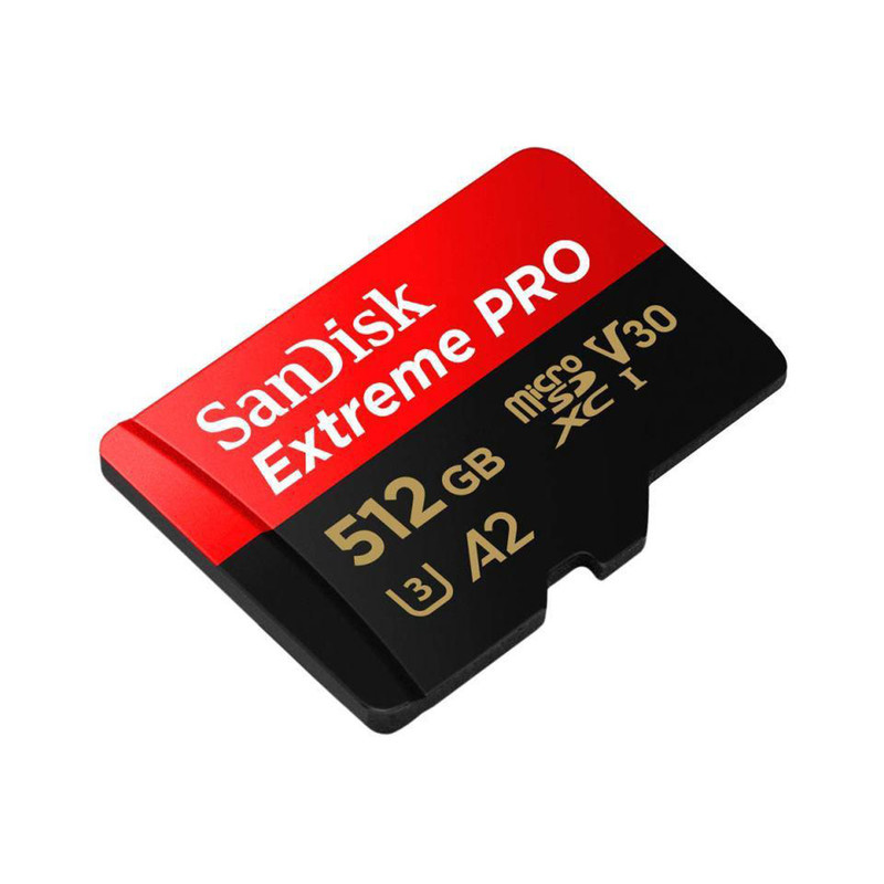 کارت حافظه SDSQXCU سن دیسک مدل Extreme Pro 4k استاندارد UHS-I سرعت 200MBps ظرفیت 512 گیگابایت