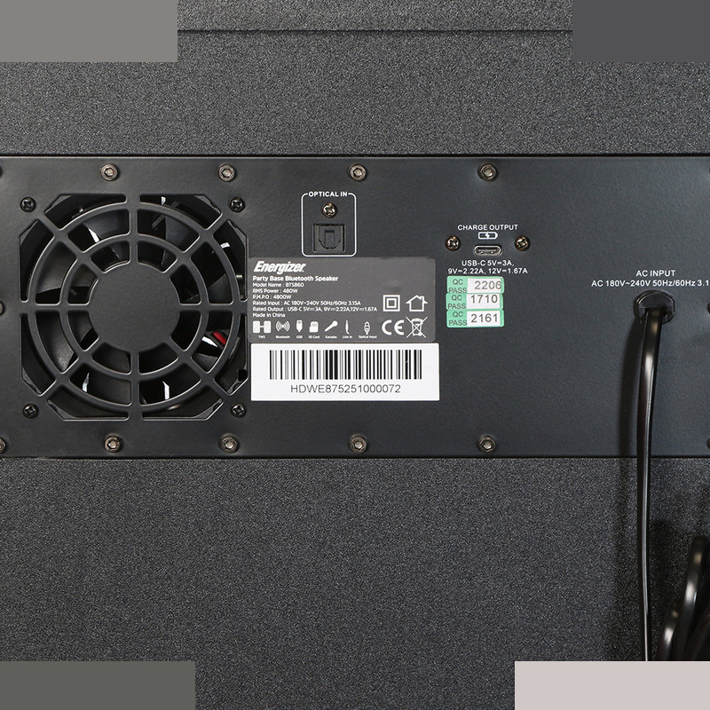 اسپیکر بلوتوثی انرجایزر مدل BTS860