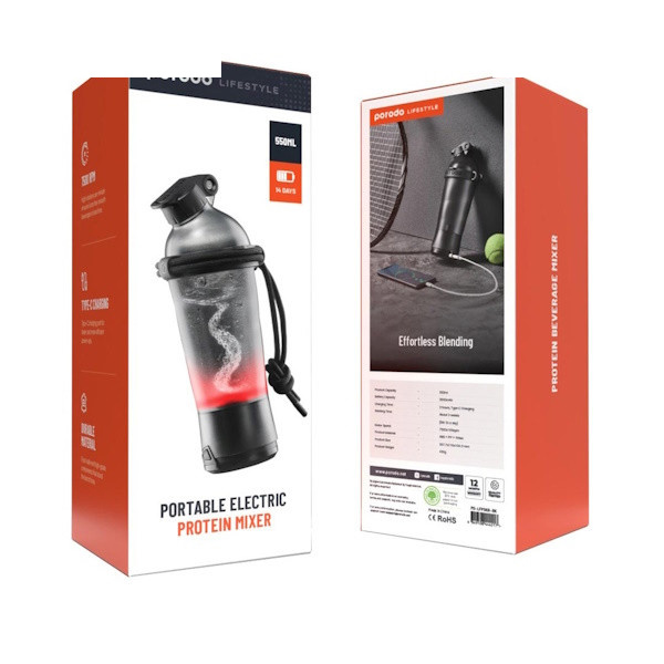 شیکر شارژی پرودو مدل LFPSKR گنجایش 0.55 لیتر