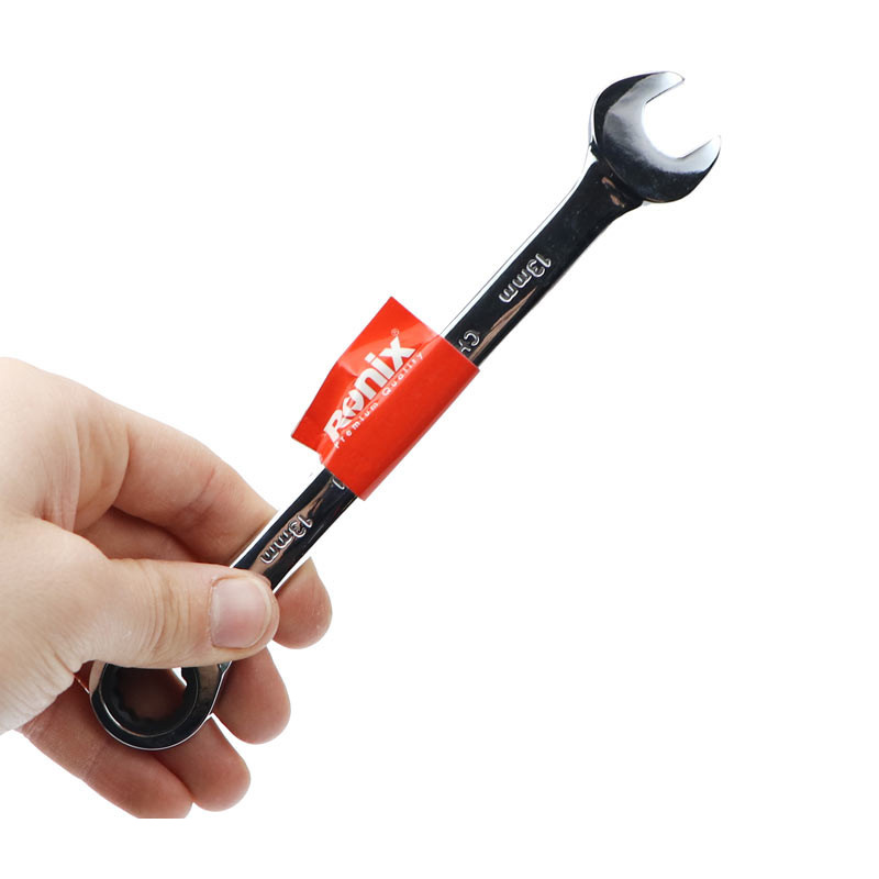 آچار یکسر تخت یک سر جغجغه رونیکس مدل RH-2163 سایز ۱۳ آچار یکسر تخت یک سر جغجغه رونیکس مدل RH-2163 سایز ۱۳