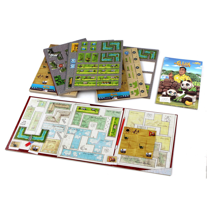 بازی فکری زینگو مدل پاندا پارک بازی فکری زینگو مدل پاندا پارک