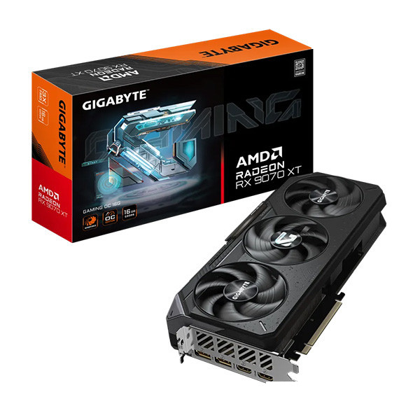 کارت گرافیک گیگابایت مدل  Radeon RX 9070 XT GAMING OC 16G