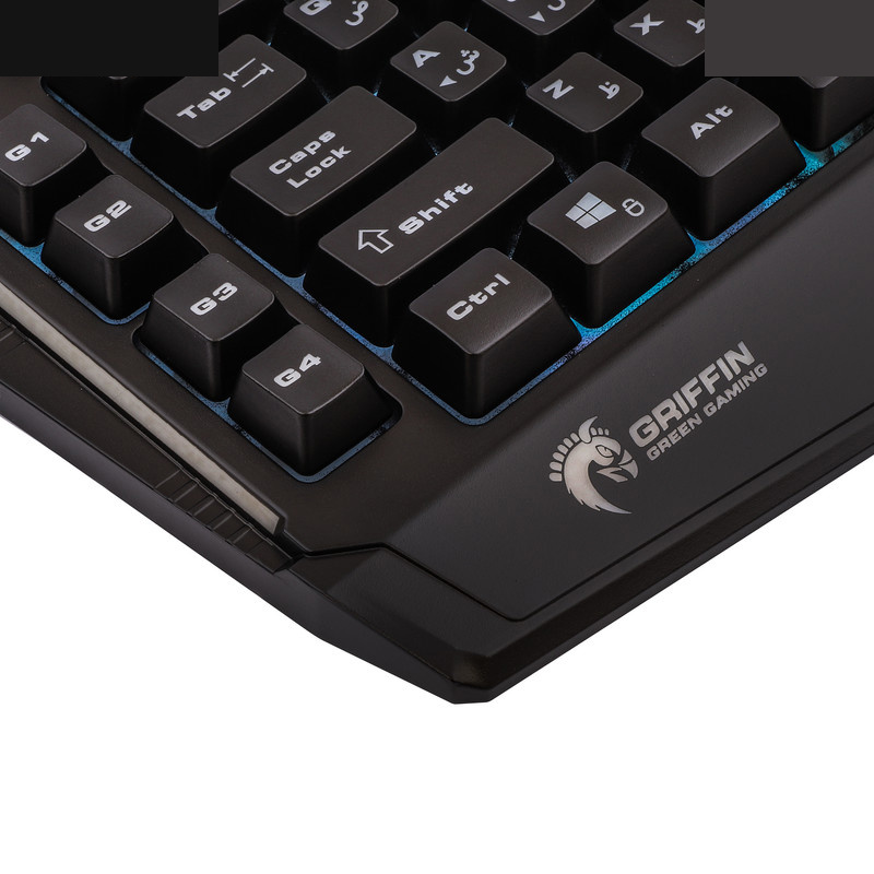 کیبورد گیمینگ گرین مدل GK702-RGB، Full-Size نورپردازی RGB کیبورد گیمینگ گرین مدل GK702-RGB، Full-Size نورپردازی RGB