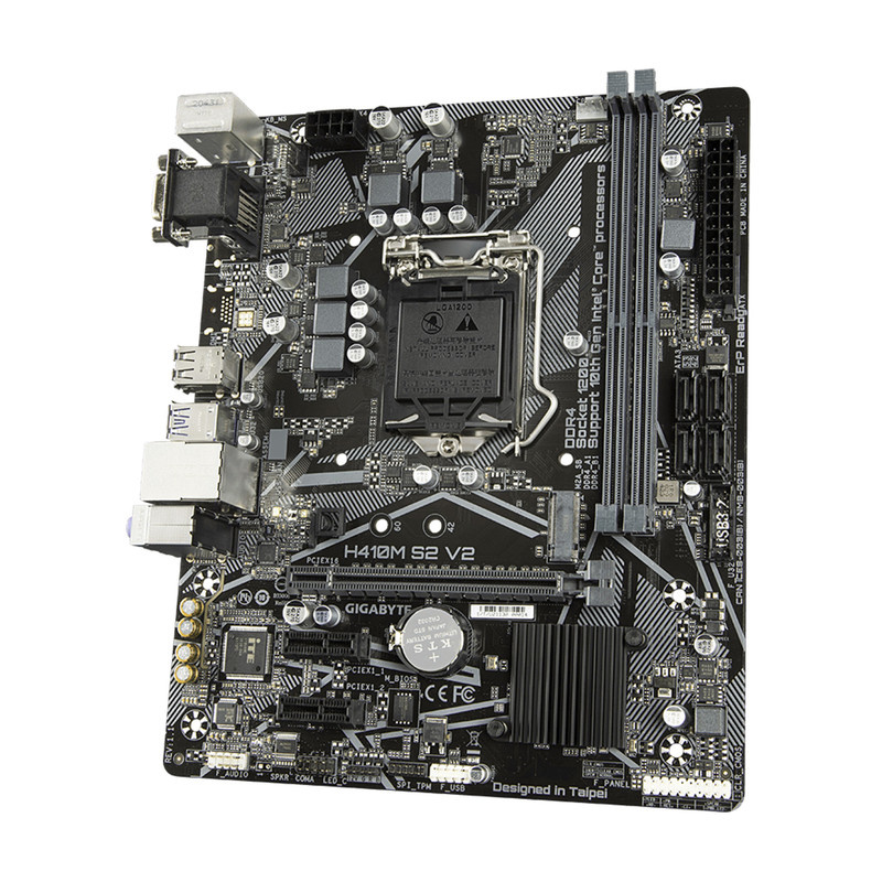 مادربرد گیگابایت مدل H410M S2 V2 rev. 1.7