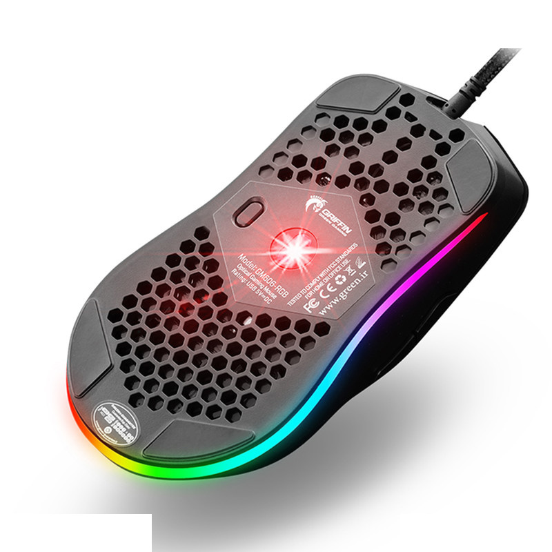 ماوس مخصوص بازی گرین مدل GM606-RGB ماوس مخصوص بازی گرین مدل GM606-RGB