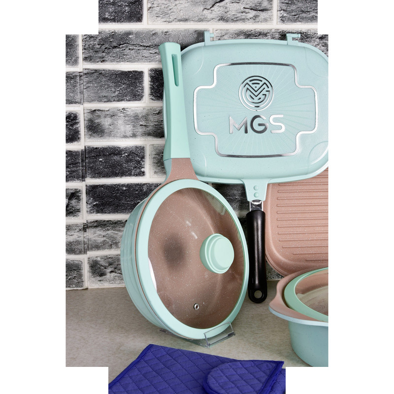 سرویس پخت و پز 19 پارچه ام جی اس مدل کره ای C سرویس پخت و پز 19 پارچه ام جی اس مدل کره ای C