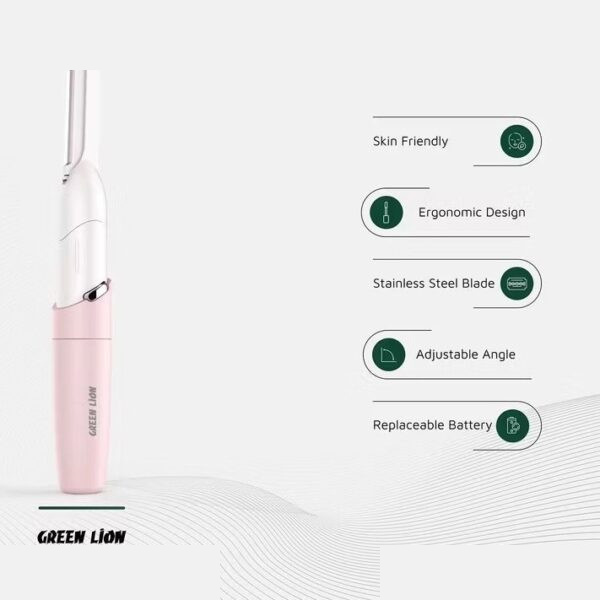 ماشین اصلاح موی صورت و بدن بانوان گرین لاین مدل GNEYETMMR ماشین اصلاح موی صورت و بدن بانوان گرین لاین مدل GNEYETMMR