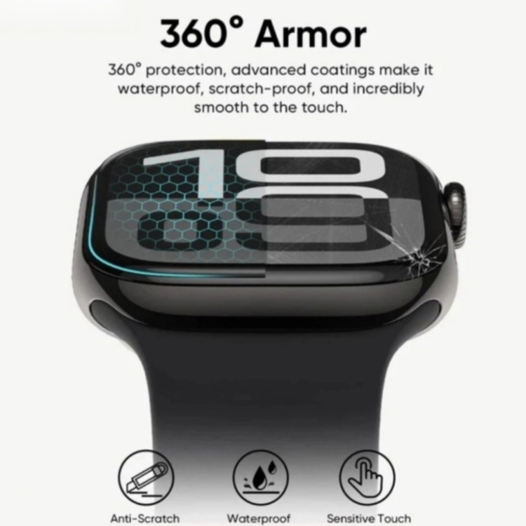 محافظ صفحه نمایش ساعت هوشمند اولترا مدل FULL GLUE مناسب اپل واچ سری 11 سایز 46 میلی متر محافظ صفحه نمایش ساعت هوشمند اولترا مدل FULL GLUE مناسب اپل واچ سری 11 سایز 46 میلی متر