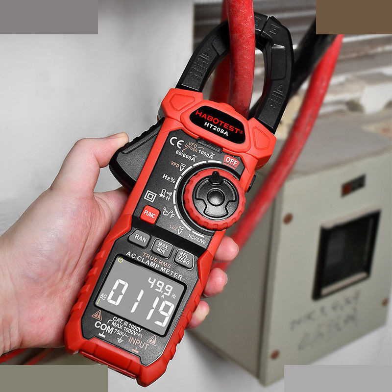 مولتی متر کلمپی هابوتست مدل HT208D مولتی متر کلمپی هابوتست مدل HT208D