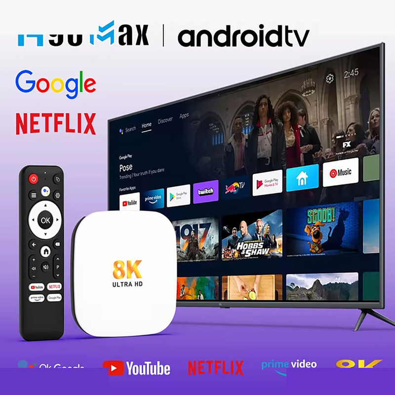 اندرویدباکس اچ96 مدل M2 Plus حافظه 128 گیگ اندرویدباکس اچ96 مدل M2 Plus حافظه 128 گیگ