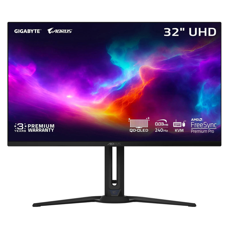 مانیتور گیمینگ 32 اینچ گیگابایت آروس مدل FO32U2P