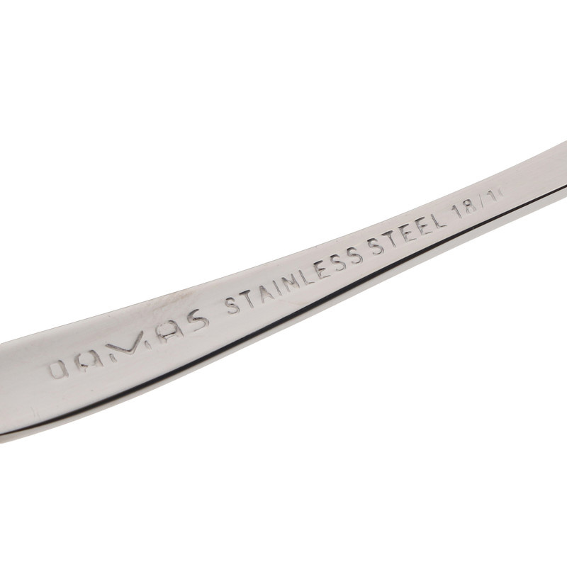 قاشق چای خوری داماس استیل مدل فلورا بسته 6 عددی