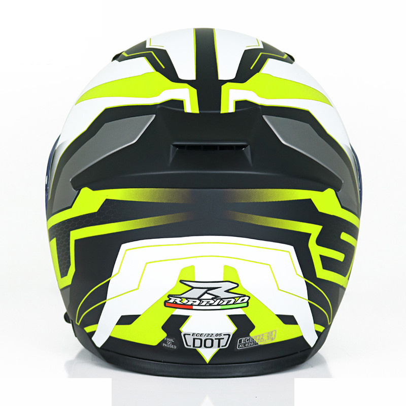 کلاه کاسکت فک متحرک راپیدو مدل 950+ srt yllw