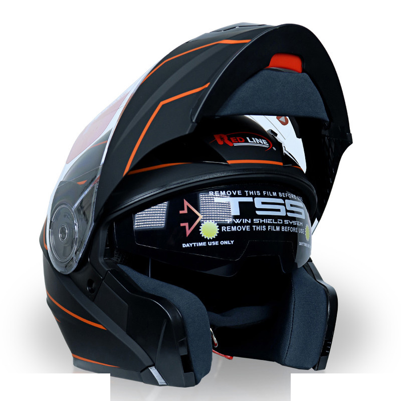 کلاه کاسکت فک متحرک ردلاین مدل 939 x orng lose کلاه کاسکت فک متحرک ردلاین مدل 939 x orng lose