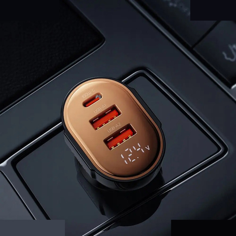 شارژر فندکی 100 وات مک دودو مدل CC-2300 شارژر فندکی 100 وات مک دودو مدل CC-2300