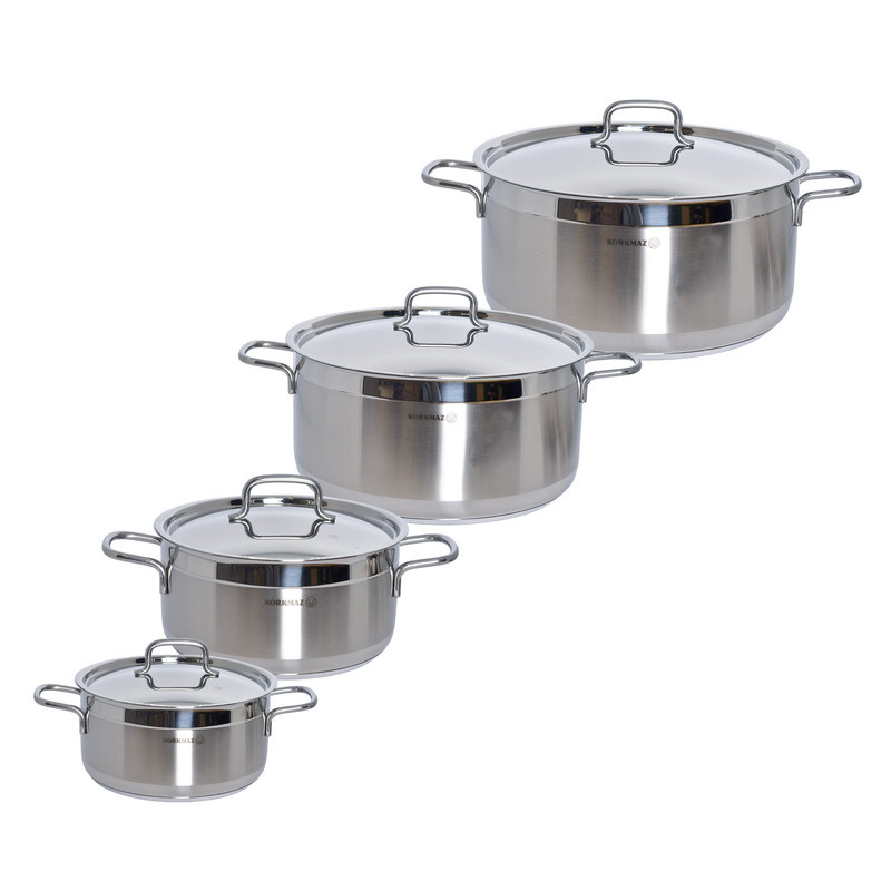 سرویس قابلمه و تابه 14 پارچه کرکماز مدل آلفا گرند کد 1089