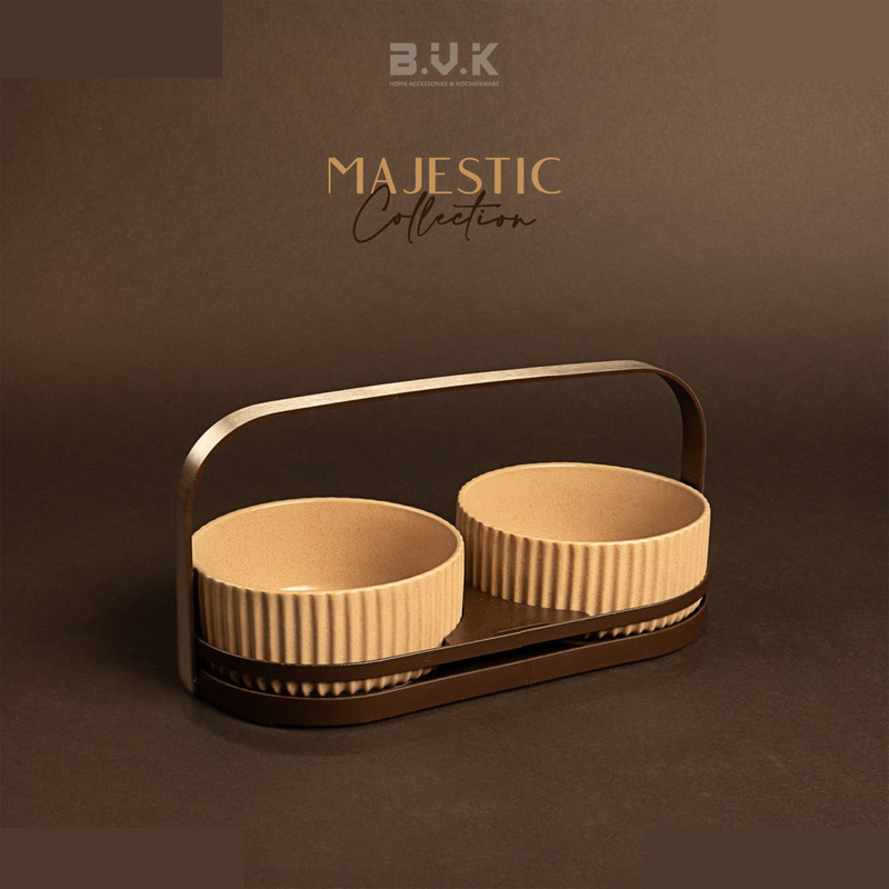 آجیل خوری بی وی کی طرح مجستیک کد 452402 مجموعه 2 عددی آجیل خوری بی وی کی طرح مجستیک کد 452402 مجموعه 2 عددی